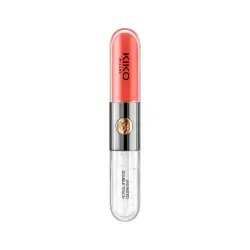 Barra De Labios Líquida Hasta 16 Horas De Duración Unlimited Double Touch Kiko Milano 114 Orange Red