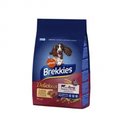 Brekkies Pienso para Perros Adultos con Buey y Verduras 3000 gr