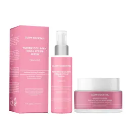 Dúo reparador de colágeno Set de tratamiento facial