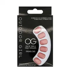 False Nails Mauvelous