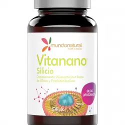 Mundo Natural - 30 cápsulas Vitanano Silicio liposomado Mundo Natural.