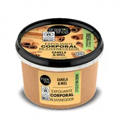 Organic Shop - Exfoliante corporal - Canela orgánica y miel