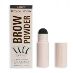 Revolution - Kit de cejas Brow Powder - Granite