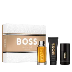 Set Boss The Scent Eau de Toilette 100 ml + Gel De Ducha 100 ml + Desodorante En Barra 75 ml