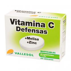 Vallesol - Vitamina C + Melisa Y Zinc