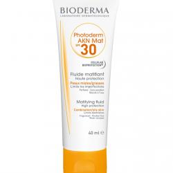 Bioderma - Fluido Photoderm Akn Mat SPF30 UVA 13 Pieles Grasas Y Acnéicas