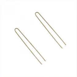 EUROSTIL 20 Horquillas Moño Bronce, 1 un