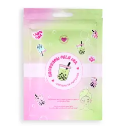 I Heart Revolution - *I Heart Boba* - Parches para ojos Honeydew Mik Tea - Extracto de té matcha