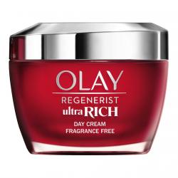 Olay - Crema Hidratante Regenerist Ultra Rich De Día Sin Perfume
