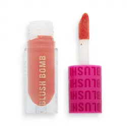 Revolution - Colorete líquido Blush Bomb - Glam Orange