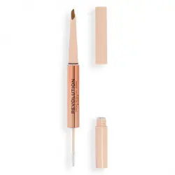 Revolution - Lápiz de cejas Fluffy Brow Filter Duo - Blonde