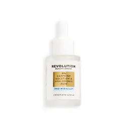 Revolution Pro - Sérum para el contorno de ojos 5% Caffeine Solution Hyaluronic Acid Miracle