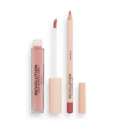 Revolution - Set de labios Lip Contour - Brunch