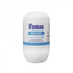 S'Nonas - Deo Roll On Neutro Desodorantes 50 ml unisex