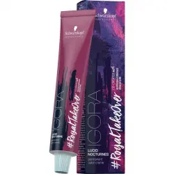 Schwarzkopf Professional - #RoyalTakeOver Crema colorante permanente Nocturne Tintes temporales 60 ml Negro female
