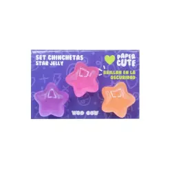 Set Chinchetas Jelly  Woo oow  Papelería