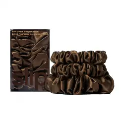 Slip - coleteros surtidos de seda pura vuelta a lo básico slip - cobrizo Gomas para cabello 1 pieces Marrón unisex