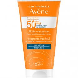 Avène - Fluido Solar Sin Perfume SPF50+ 50 Ml Eau Thermale