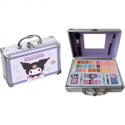 Kuromi Maletín de Maquillaje de Aluminio