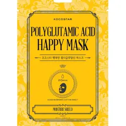 Mascarilla De Velo (Sheet Mask) Polyglutamic Acid Happy Mask Kocostar 25 ml