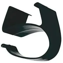 Muñequeras Papel Ringlet Negra Accesorios Cabello 1 Unidad