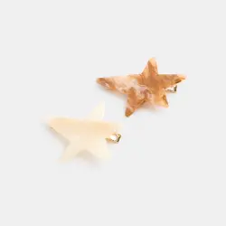 Set 2 Clips De Pelo Estrella Another Love