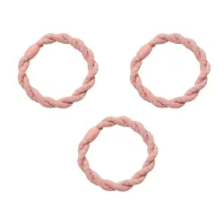 Soho - Gomas Para El Cabello Karoline Gomas para cabello 3 pieces Nude unisex
