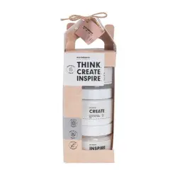 Think Create Inspire Body Set