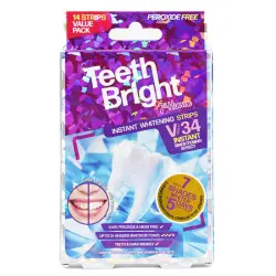 Tiras Dentales Blanqueadoras Teeth Bright