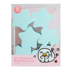 Set 10 Esponjas de Maquillaje All Stars