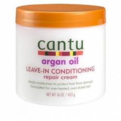 Cantu Shea Butter Argan Oil Leave In Conditioning Repair Cream, 453 gr