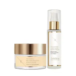 Dúo iluminador y reafirmante Set de tratamiento facial