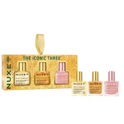 Huile Prodigieuse® The Iconic Three Estuche de Navidad Cofre higiene personal