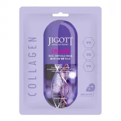 Jigott - Mascarilla facial con extracto de colágeno real