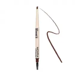 Moira - Lápiz de cejas automático Angled Brow - 05: Medium Brown