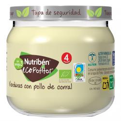 Nutribén® - Potito Eco Verduras Con Pollo De Corral 4 Meses