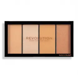 Revolution - Paleta de Iluminadores Re-Loaded - Lustre Lights Warm