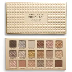 Revolution Pro - Paleta de sombras Rockstar - Gold Edition