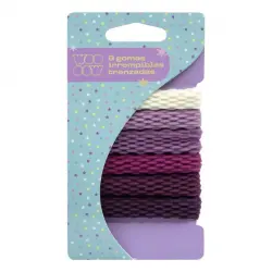 Set  Gomas Irrompibles Trenzadas