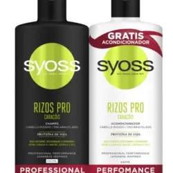 Syoss Champú Cabello rizado + Acondicionador rizos Duplo 500 ml