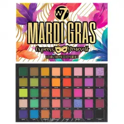 W7 - Paleta de pigmentos prensados Mardi Gras