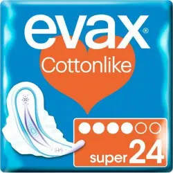 EVAX Cottonlike Super 1 und 20 Uds Compresa Con Alas