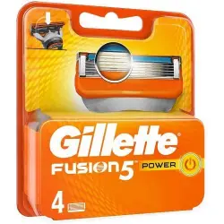 Gillette Fusion5 Power Und. Recambios Maquinilla Afeitar