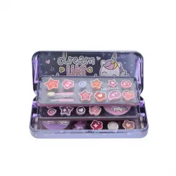 LipSmacker - Estuche de maquillaje Triple Layer Beauty Tin - Unicorn