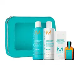 Moroccanoil Set 4 productos + Neceser