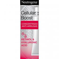 Neutrogena - Concentrado Antiarrugas Intensivo Cellular Boost Antiedad Con Ácido Hialurónico Y Retinol 30 Ml