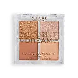 Relove Paleta de Sombras Tamaño Bolsillo 2.88 gr