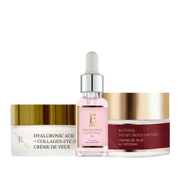 Set de brillo nocturno y revitalizante de ojos Set de tratamiento facial