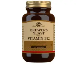 SOLGAR - Comprimidos Levadura De Cerveza Con Vitamina B12