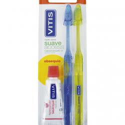 Vitis - Duplo Cepillo Dental Access Suave